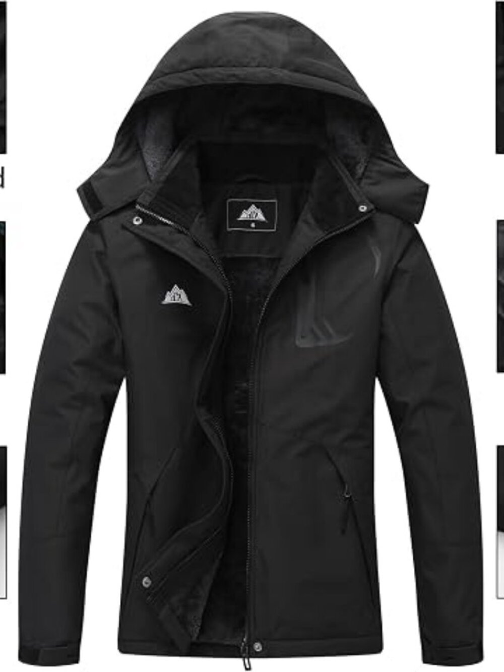 MOERDENG Women's Warm Winter Coat Waterproof Snowboarding Jacket